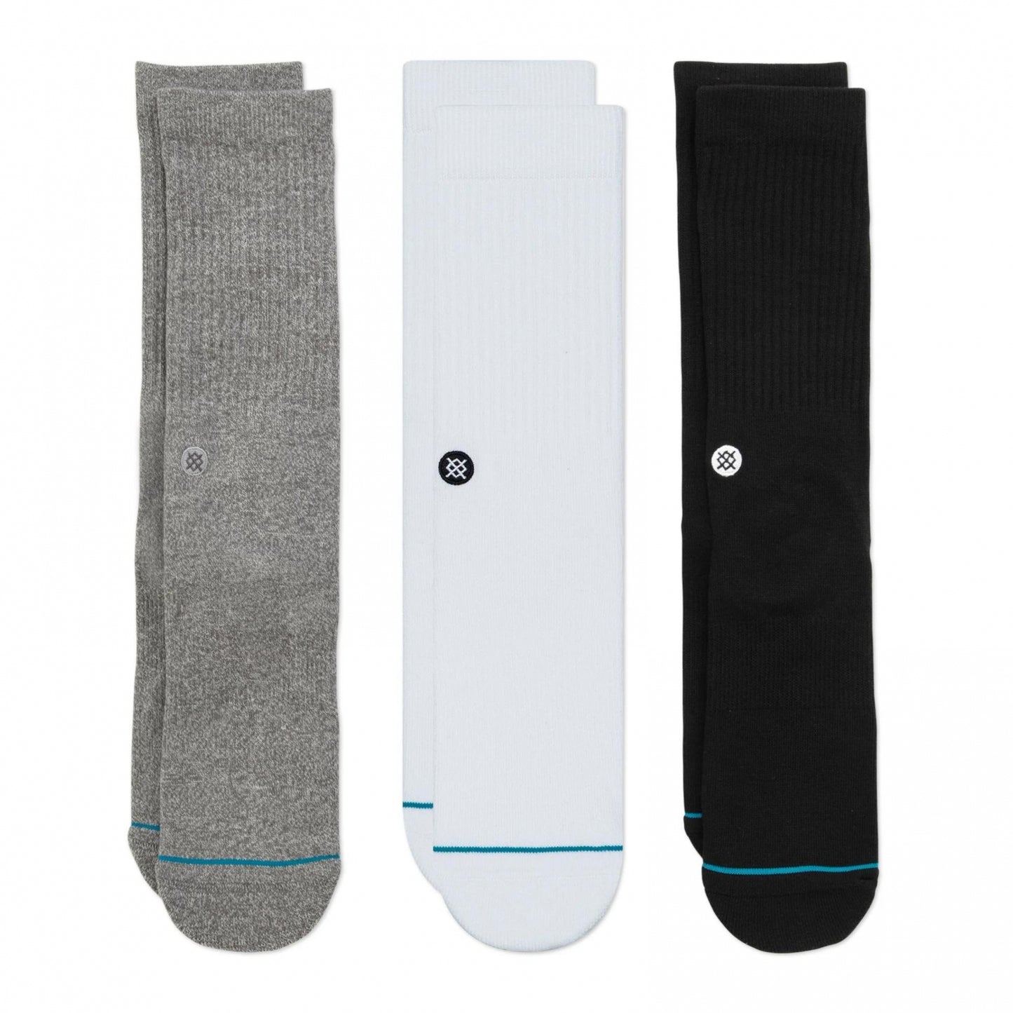 Stance Basic 3 Pack Crew Socks MULTICOLOR