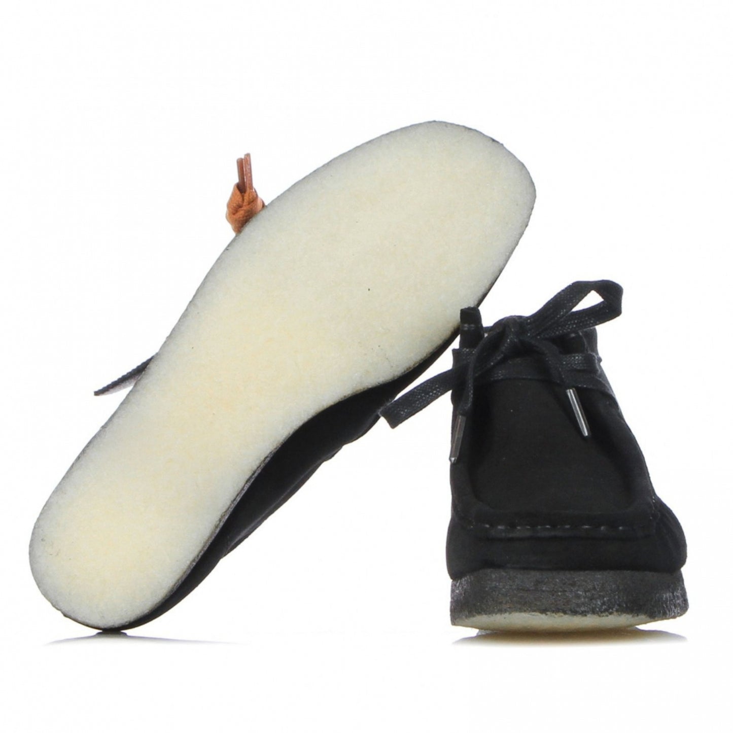 Scarpe Clarks Originals Wallabee Boot NERO