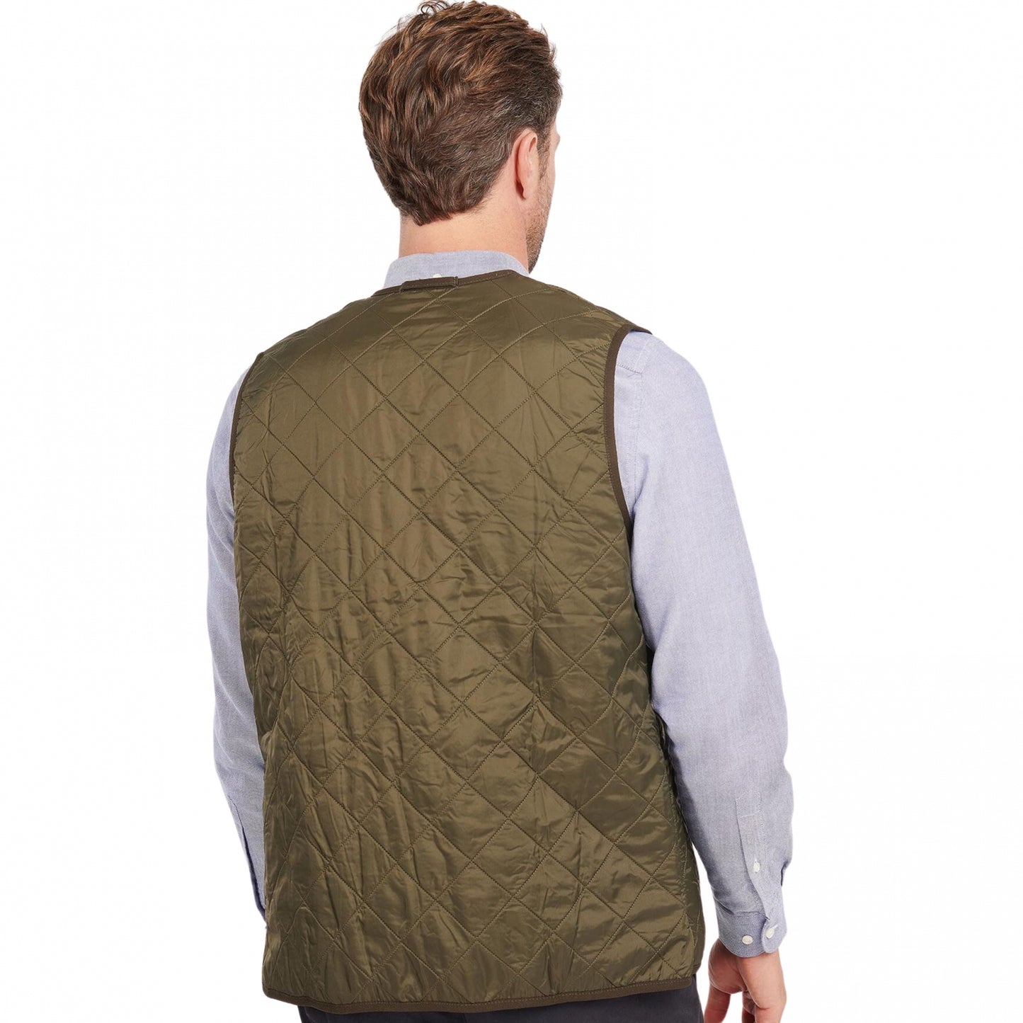 Barbour Polarquilt Waistcoat Zip Liner Vest OLIVE GREEN