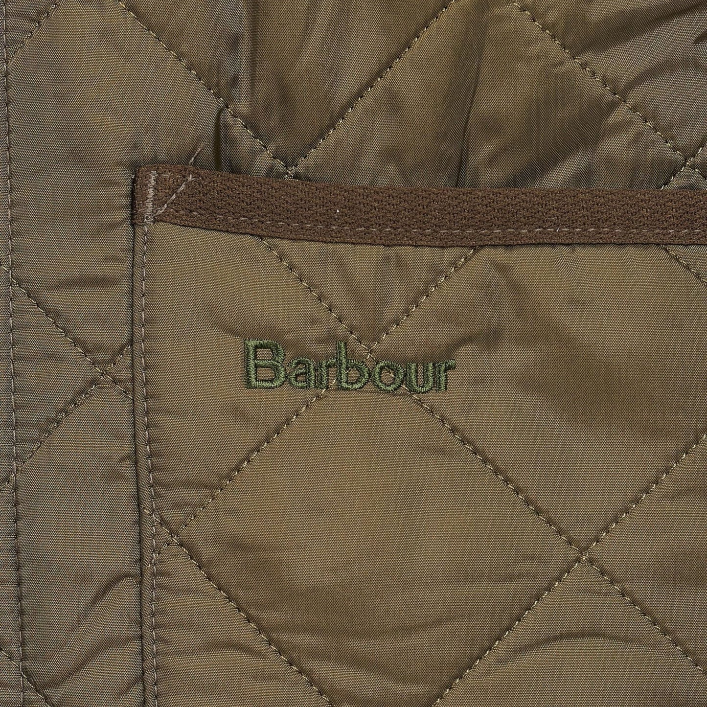 Barbour Polarquilt Waistcoat Zip Liner Vest OLIVE GREEN