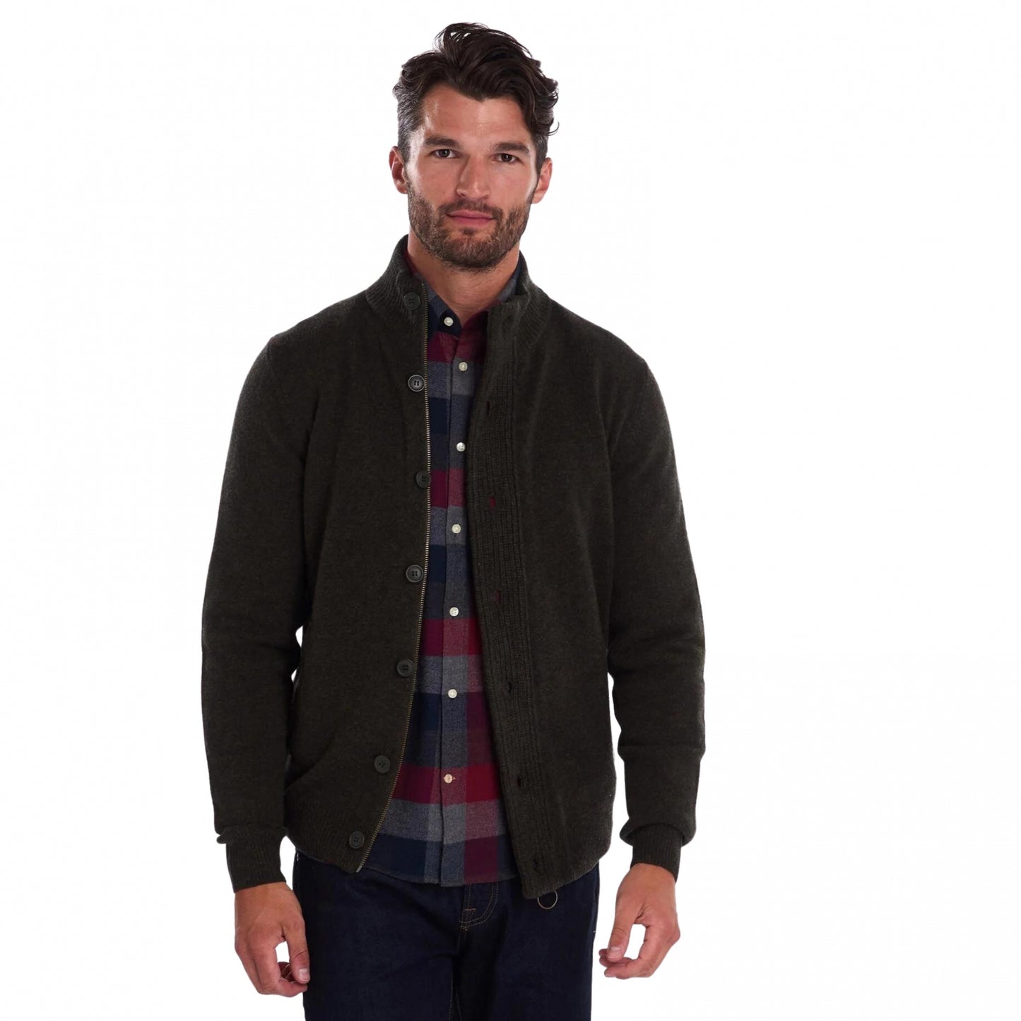 Maglione Barbour Essential Patch Zip Through UNICO