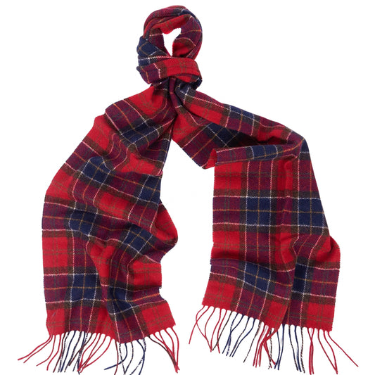 Sciarpa Barbour Tartan Lambswool Scarf ROSSO