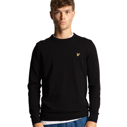 Lyle and Scott Crewneck Cotton Merino Jumper