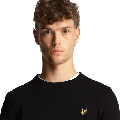 Lyle and Scott Crewneck Cotton Merino Jumper