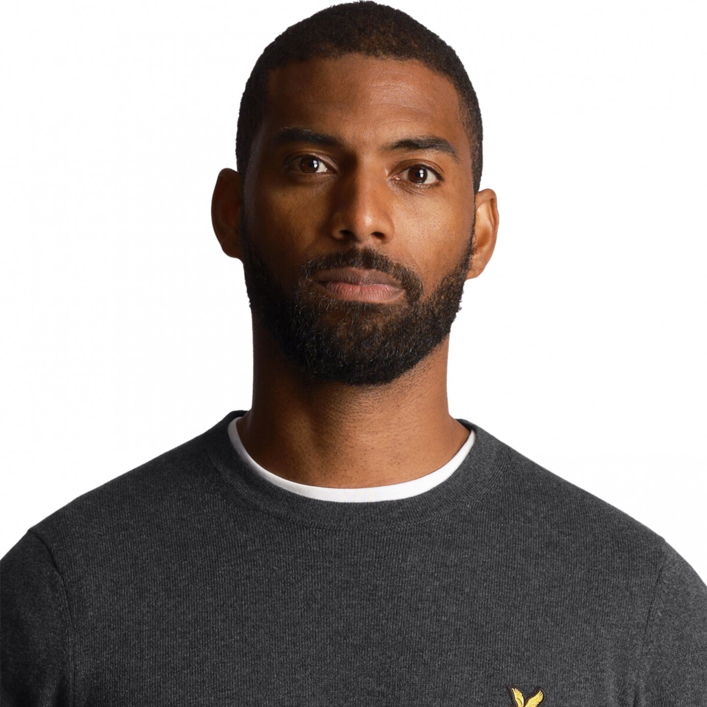 Lyle and Scott Crewneck Cotton Merino Jumper