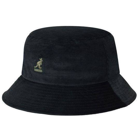 Kangol Cord Bucket Hat BLACK