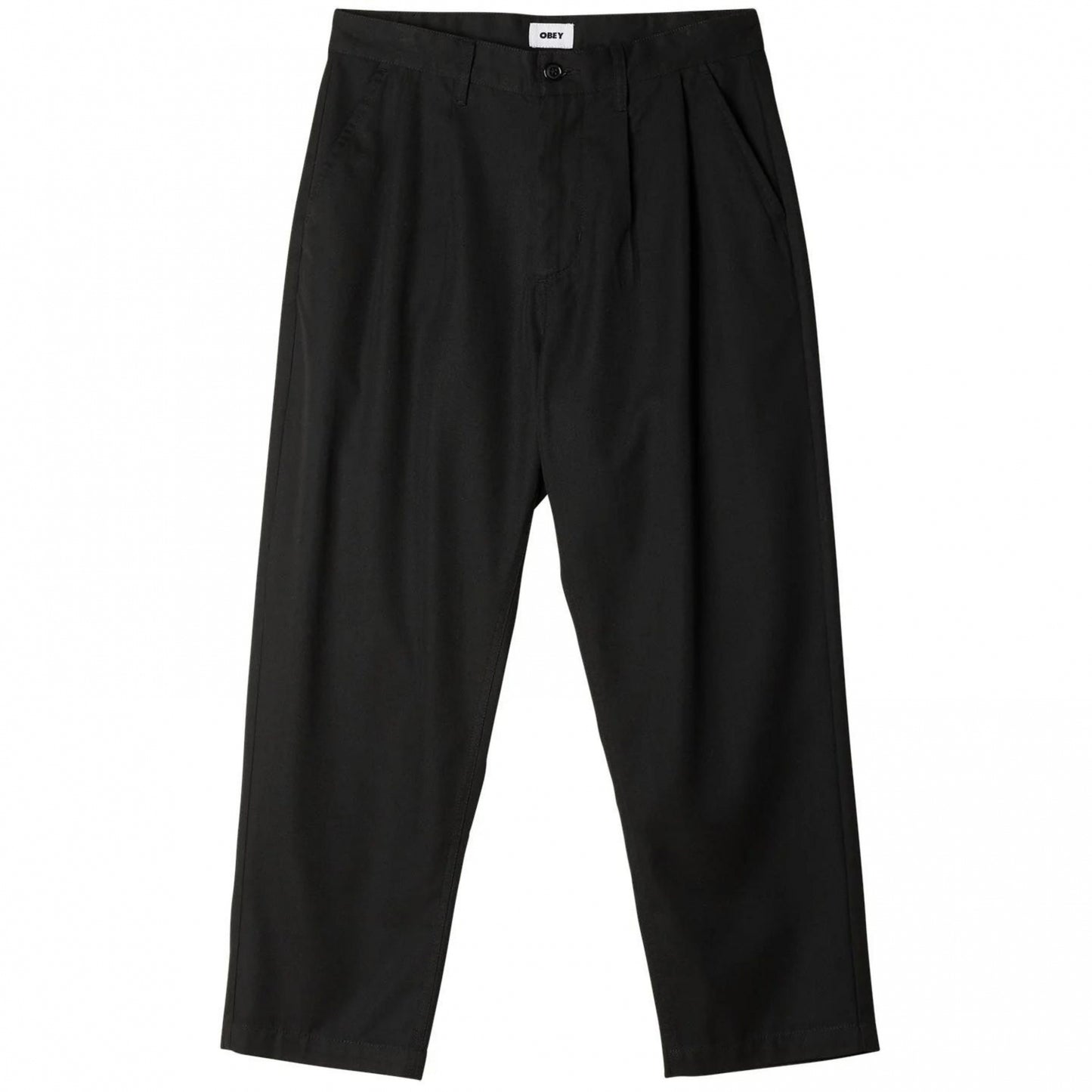 Pantalone Obey Fubar Pleated Pant NERO