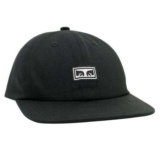 Cappello Obey Bold Twill 6 Panel Straoback NERO