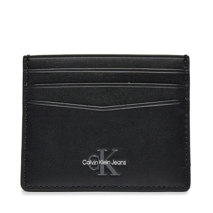 Portafoglio Calvin Klein Monogram Soft Cardcase NERO