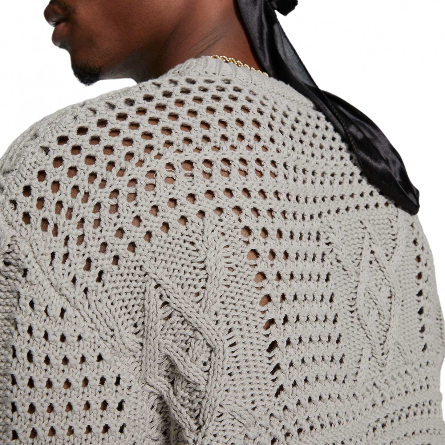 Daily Paper Zuberi Crochet Sweater