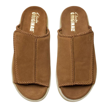 Ciabatta Clarks Overleight Slide MARRONE