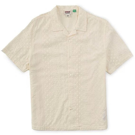 Camicia Guess Eyelet SS Camp Shirt