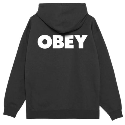 Felpa Obey Bold Box Fit Premium Zip Hooded Fleece