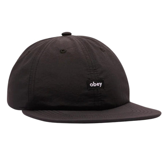 Cappello Obey Lowercase Nylon 6 Panel Strapback