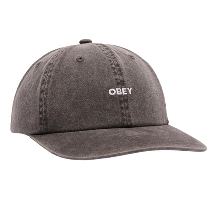 Cappello Obey Pigment Lowercase 6 Panel Strapback