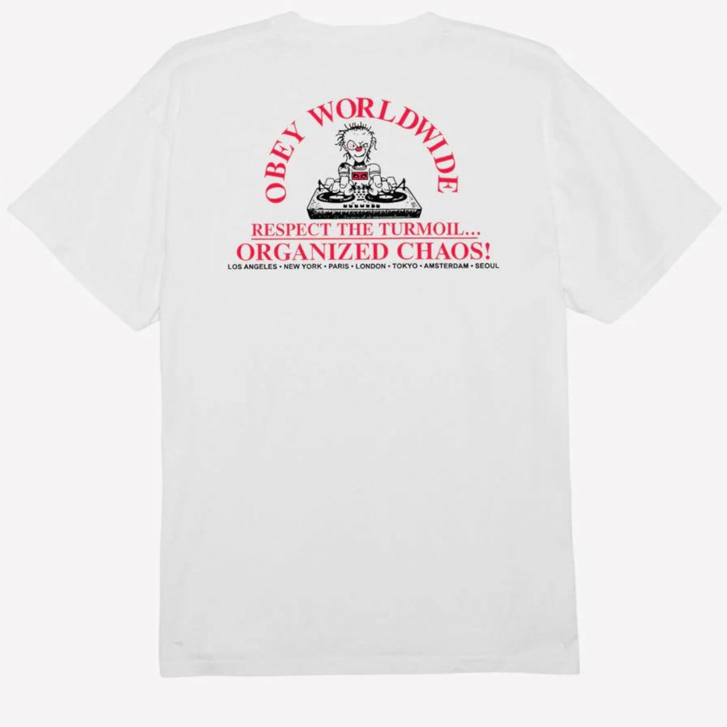 Maglietta Obey Organized Chaos Classic Pgment Tee