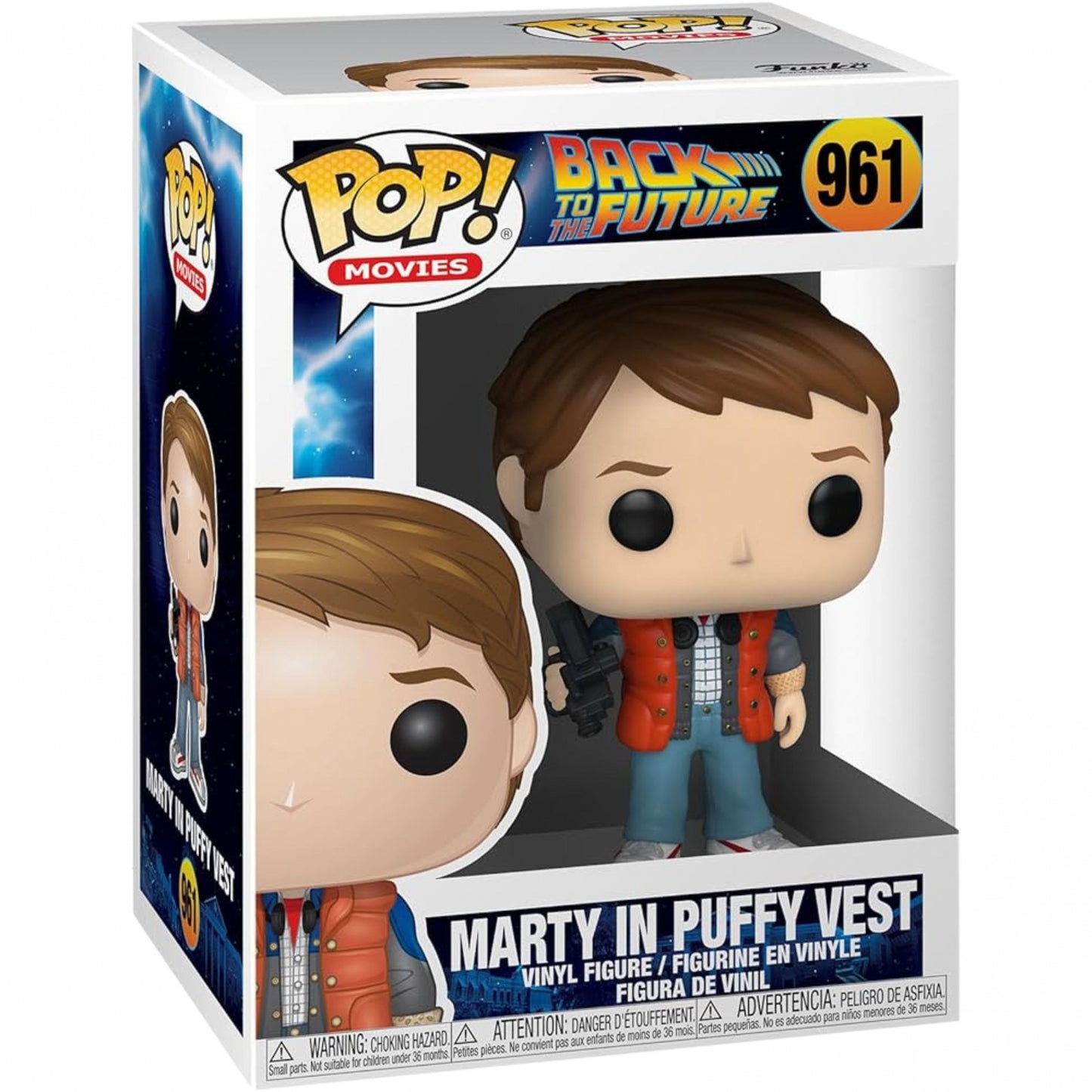 Funko Pop BTTF Marty in Puffy Vest 961