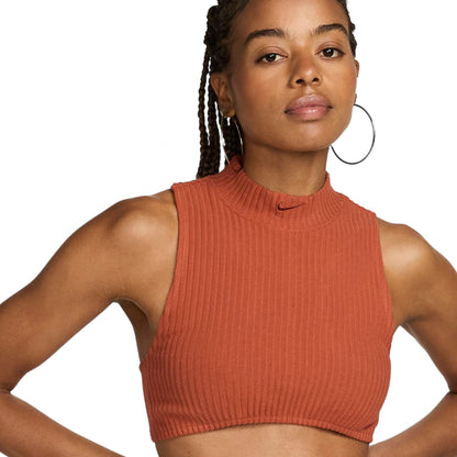 Top Nike Sportswear Chill Knit Ribbed Cropped Top