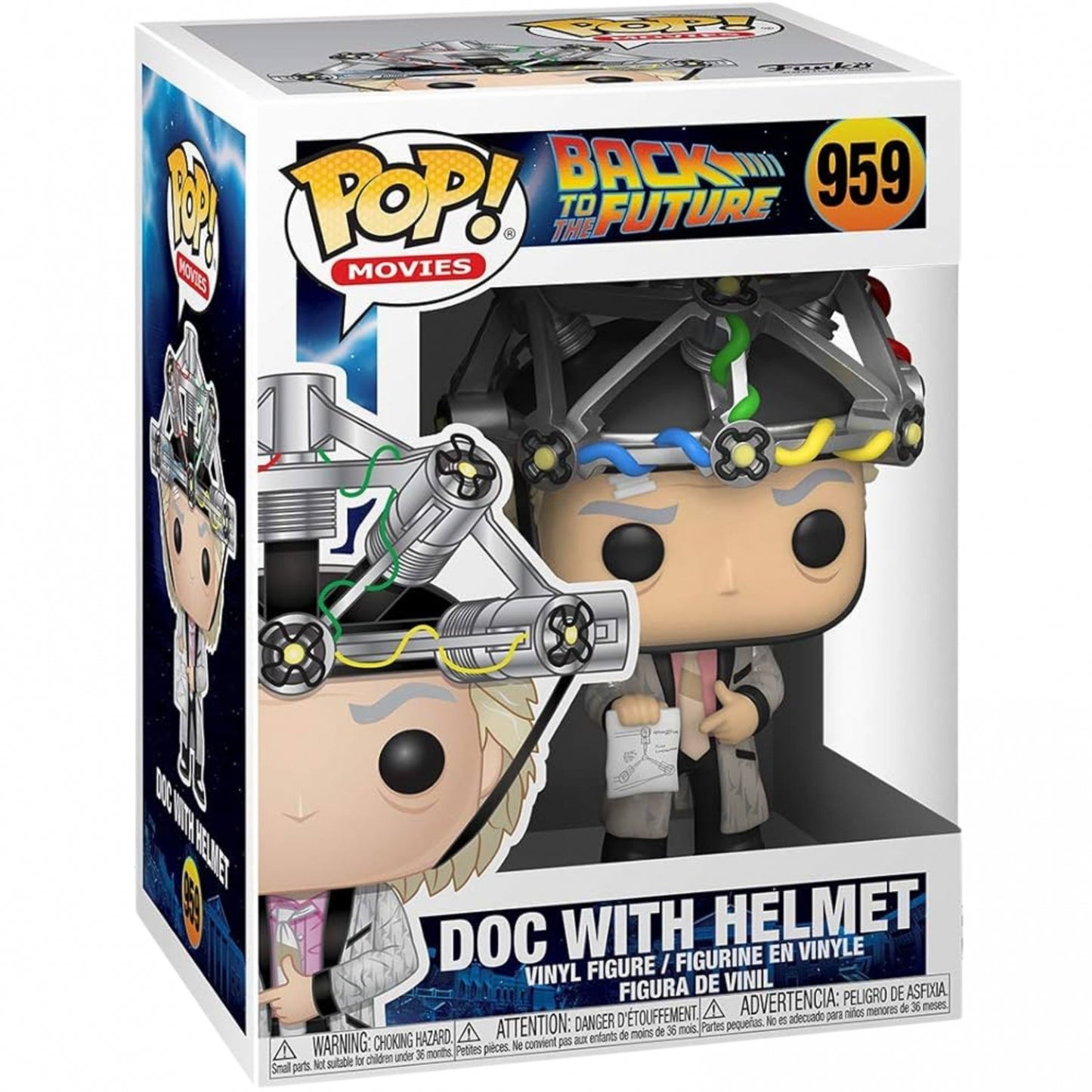 Funko Pop BTTF Doc w/Helmet 959