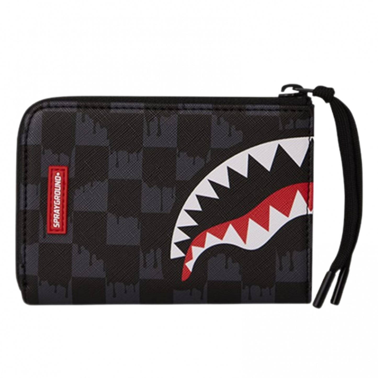 Portafoglio Sprayground Drip Check Shark Wallet