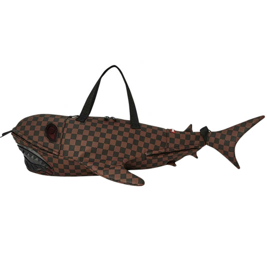 Borsa Sprayground Sip Clear SM Eyes Shark-Shaped Duffle