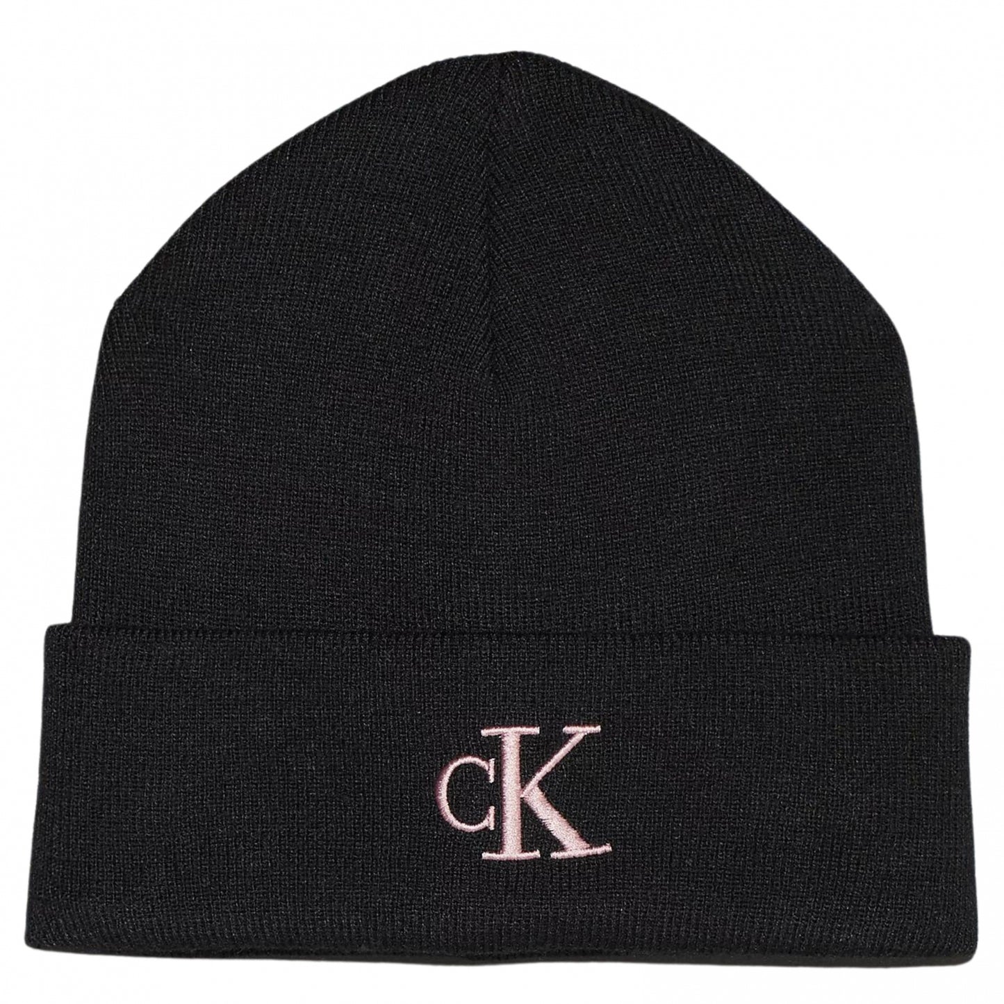 Cappello Calvin Klein Monogram Embro Beanie NERO