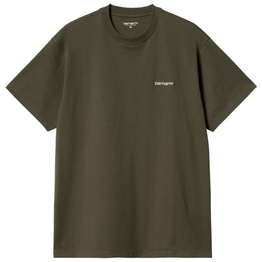 Maglietta Carhartt WIP SS Script Embroidery Tee