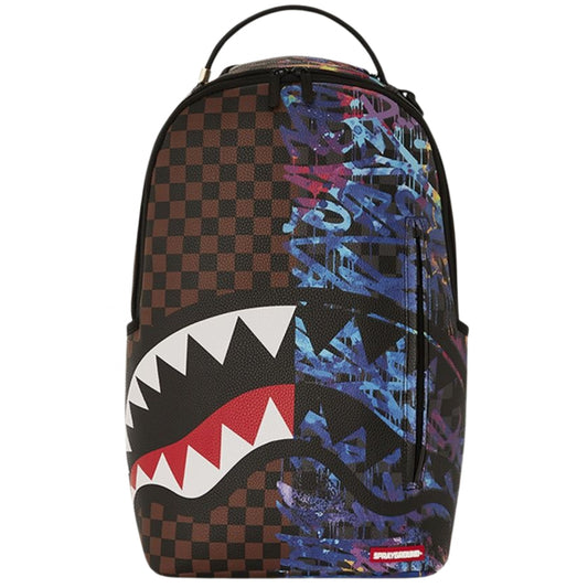 Zaino Sprayground Sharks in Stickers Backpack