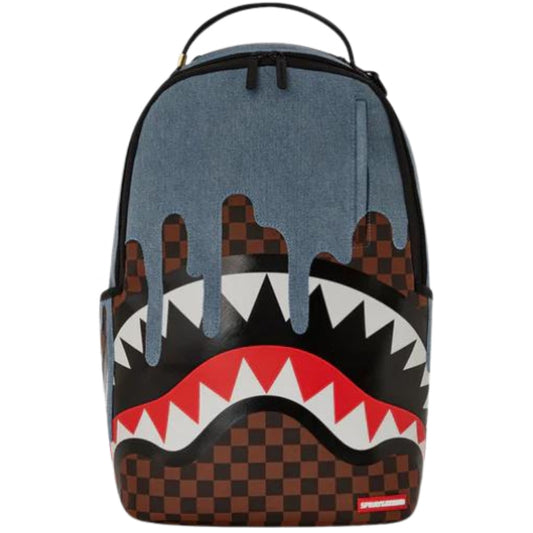 Zaino Sprayground Denim Drip Backpack