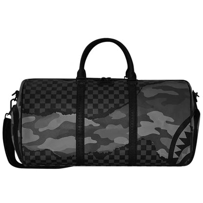 Borsa Sprayground Split Up Camo Tear Duffle Large