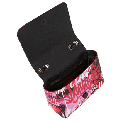 Borsa Sprayground Pink Graff City Handbag