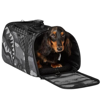 Borsa Sprayground Split Up Camo Tear Large Pet Carryon Bag