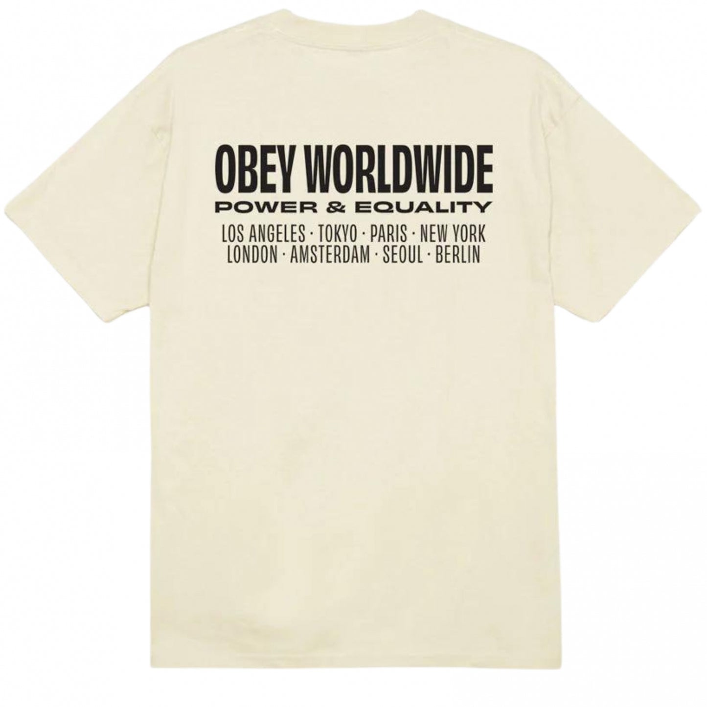 Maglietta Obey Worldwide Power e Equality Tee