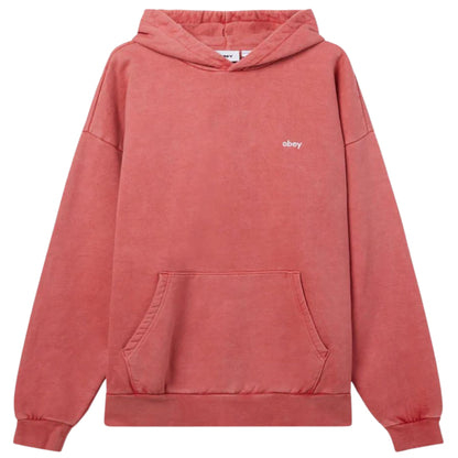 Felpa Obey Lowercase Pigment Hood Fleece