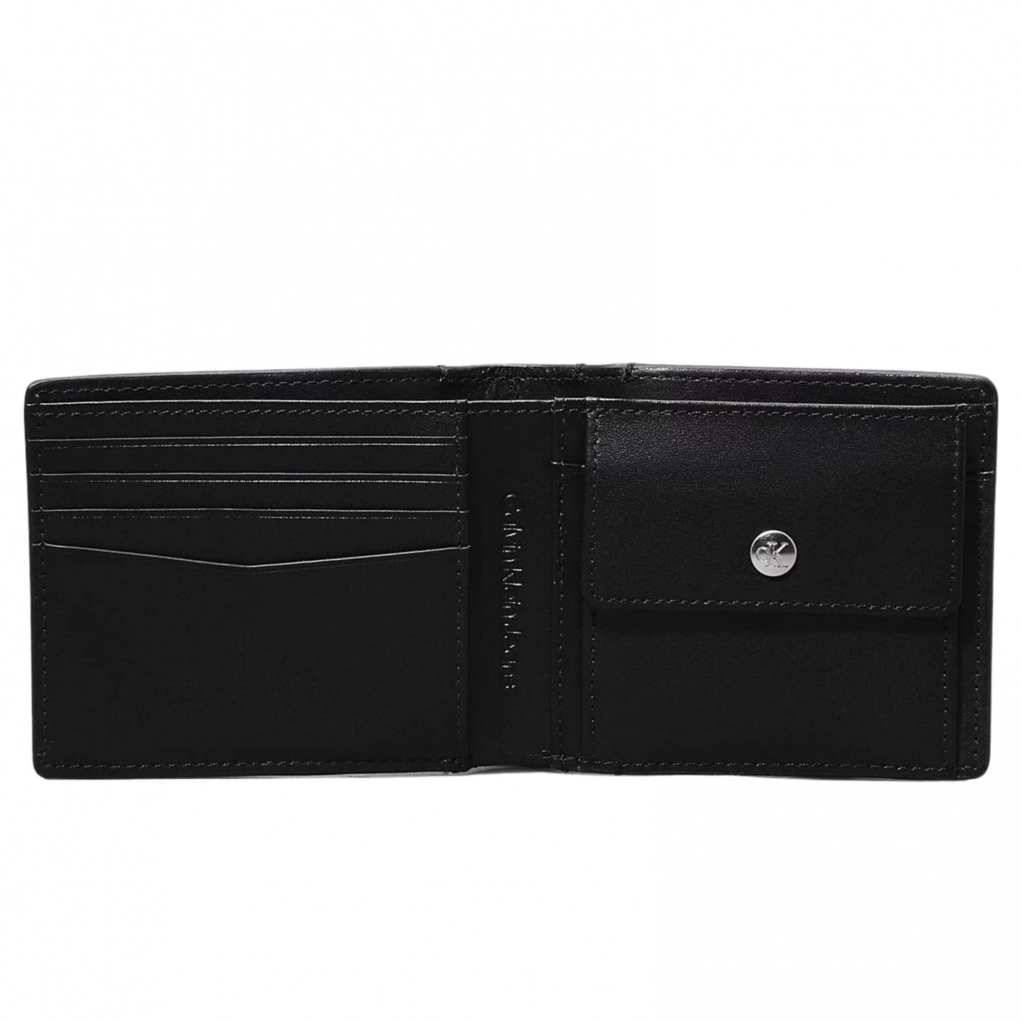 Portafoglio Calvin Klein Logo Embossed Bifold w/ C