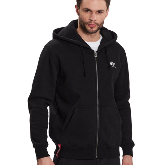 Felpa Alpha Industries Basic Zip Hoody