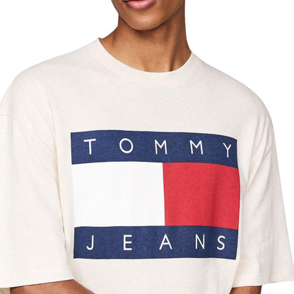 Tommy Jeans Oversized Melange Flag Tee T-shirt