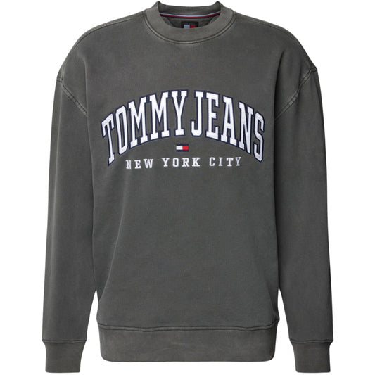 Felpa Tommy Jeans Relax Varsity Crew