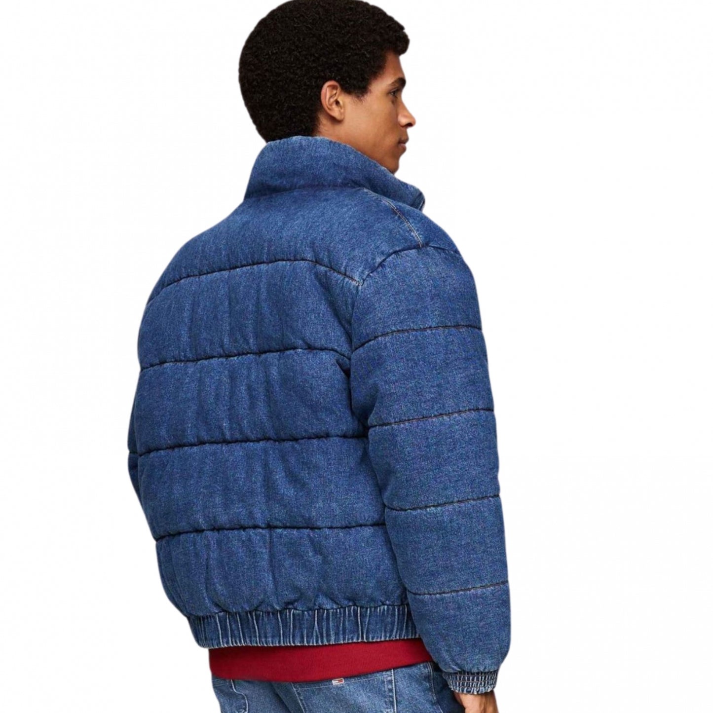 Giacca Tommy Jeans Denim Puffer Jacket