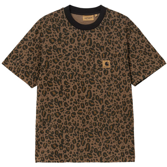 Maglietta Donna Carhartt WIP SS Leo Pocket Tee