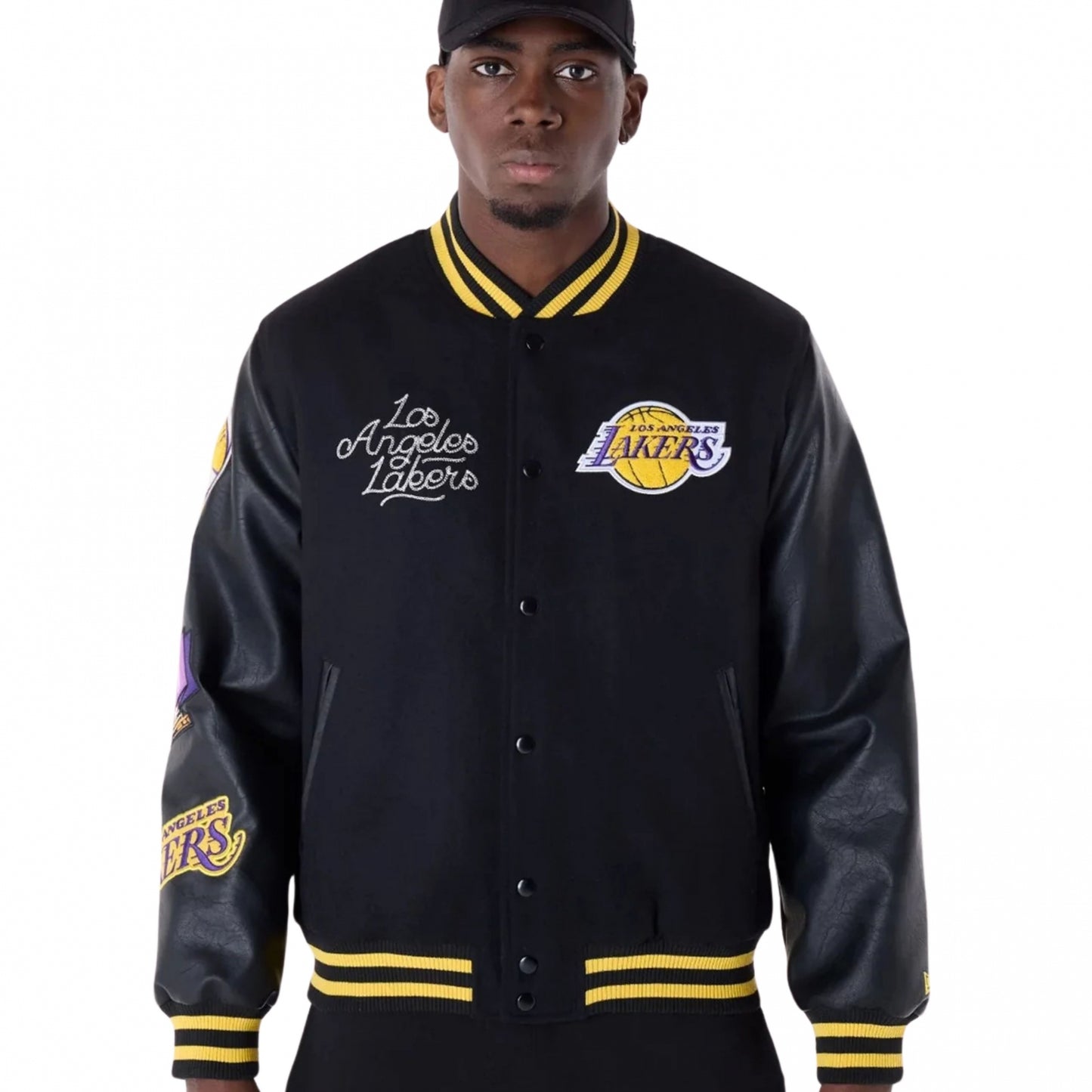 Giacca New Era NBA Patch Varsity Jacket LOSLAK