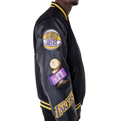 Giacca New Era NBA Patch Varsity Jacket LOSLAK