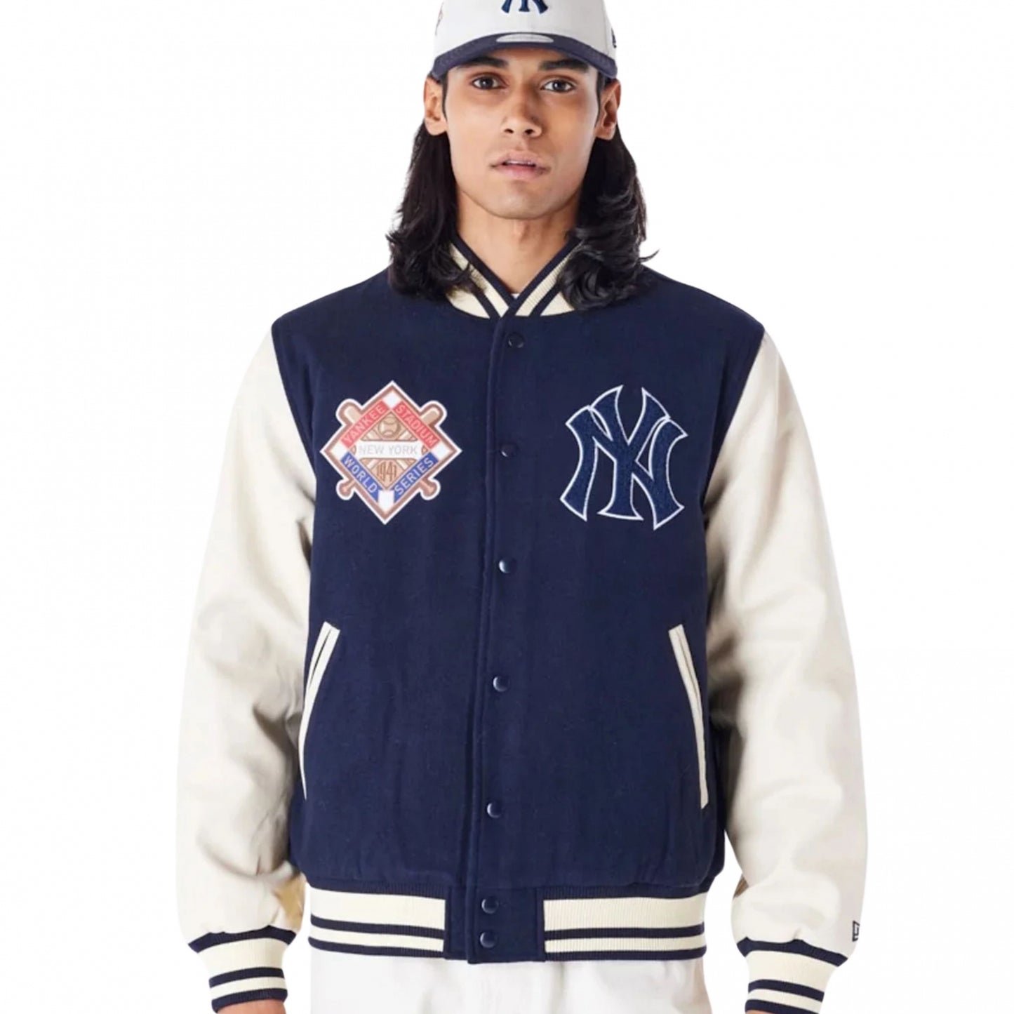 Giacca New Era MLB Patch Varsity Jacket NEYYAN