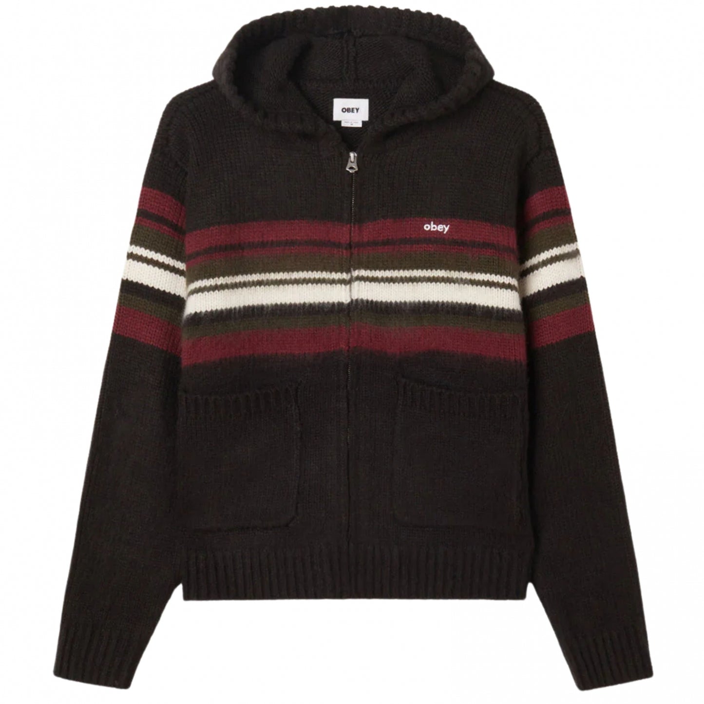 Obey Myers Zip Up Hoody