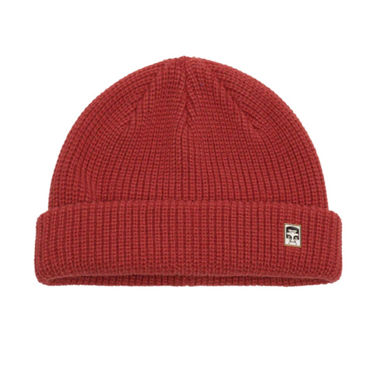 Obey Micro Beanie Hat RED