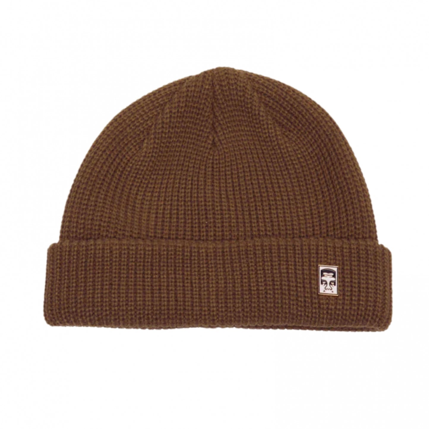 Obey Micro Beanie Hat BROWN