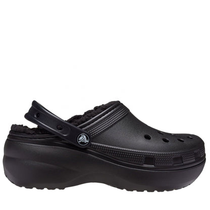 Ciabatta Crocs W Classic Platform Lined Clog