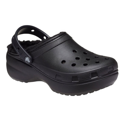 Ciabatta Crocs W Classic Platform Lined Clog