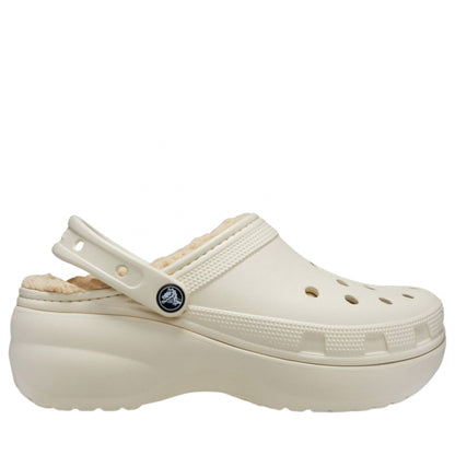 Ciabatta Crocs W Classic Platform Lined Clog