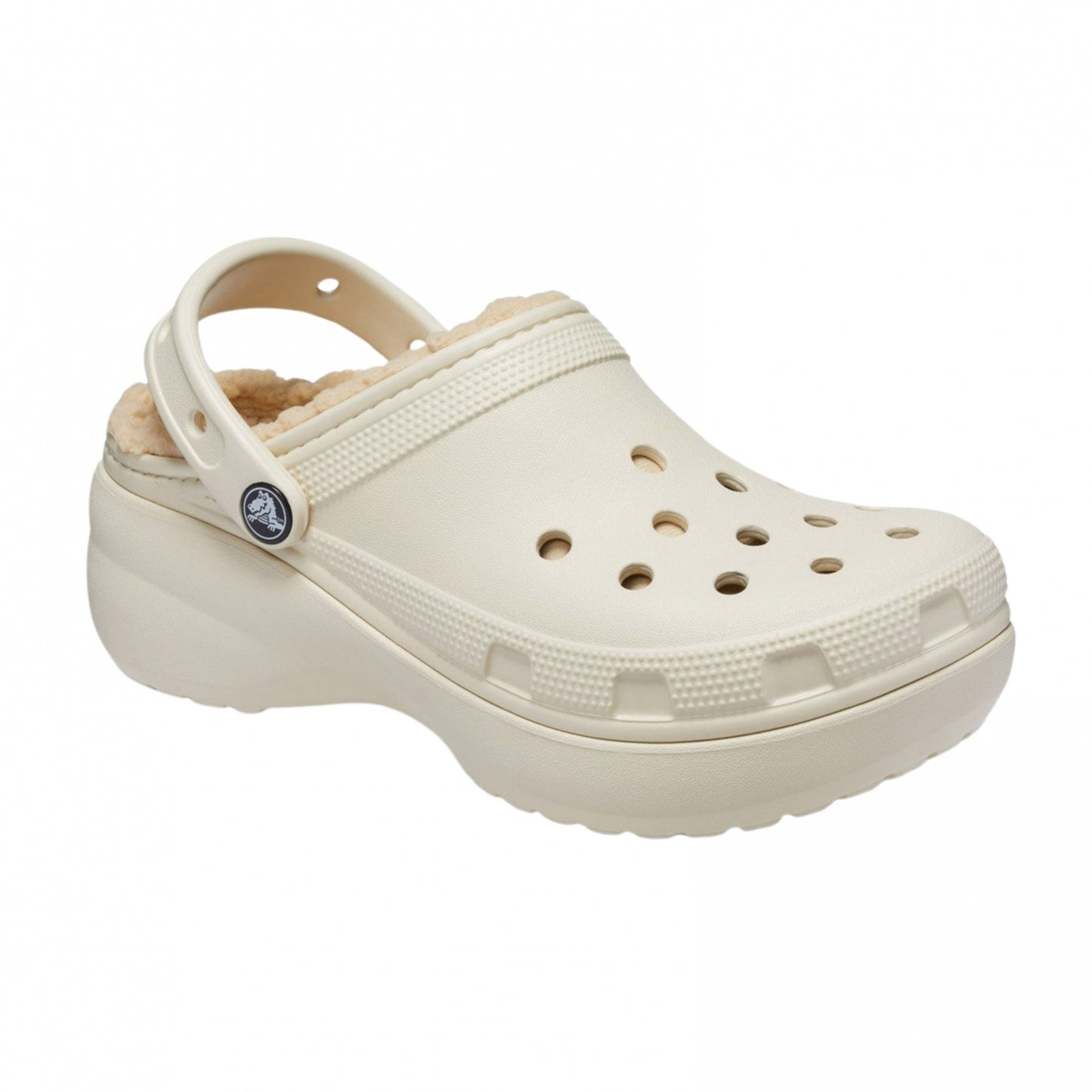 Ciabatta Crocs W Classic Platform Lined Clog